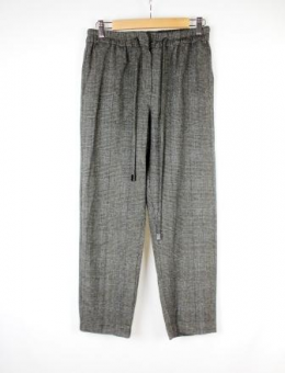 pantalon jogger cuadro de gales mango