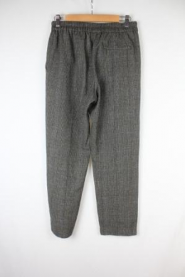 pantalon jogger cuadro de gales mango