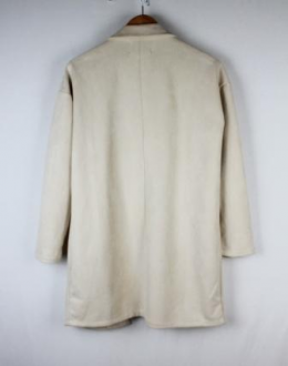 blazer larga antelina pieces