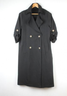 gabardina negra new colletion