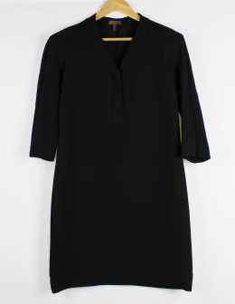 vestido crepe cortefiel