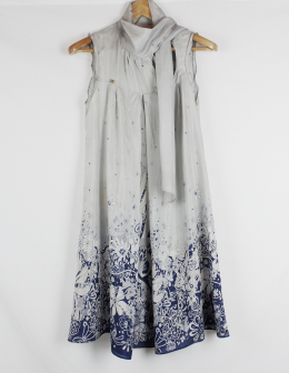 vestido seda miss sixty