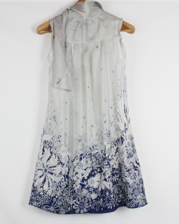 vestido seda miss sixty