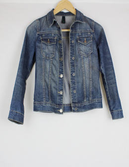 chaqueta denim benetton
