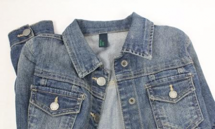chaqueta denim benetton