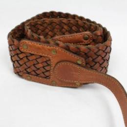 cinturon trenzado massimo dutti