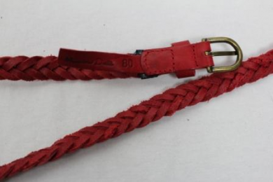 cinturon trenzado massimo dutti