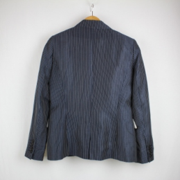 blazer rayas lino zara L/40