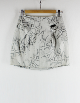 mini falda animal print river island