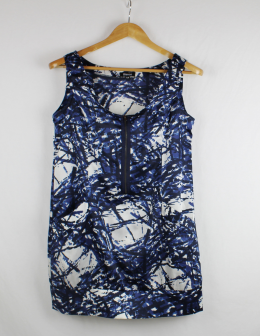 vestido seda blanco