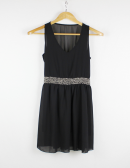 vestido gasa