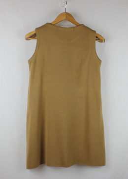 vestido punto zara