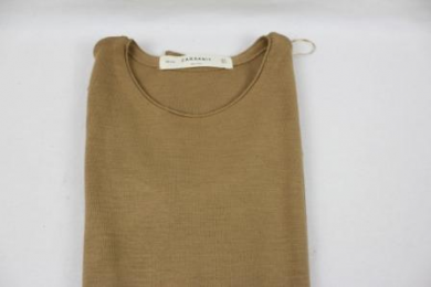 vestido punto zara