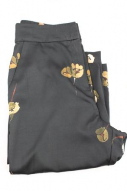 pantalon satinado mango