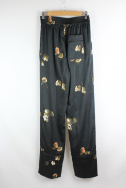pantalon satinado mango