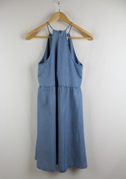 vestido denim mango s