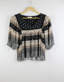 BLUSA BOHO CHIC MANGO S