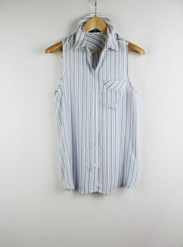 camisa rayas mango s