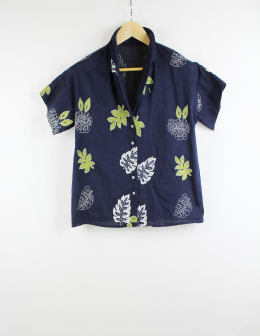 camisa oversize bordada m