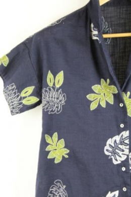 camisa oversize bordada m