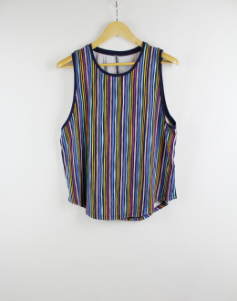 camiseta rayas l