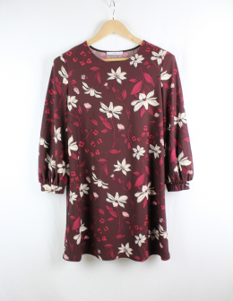 vestido floral mango s