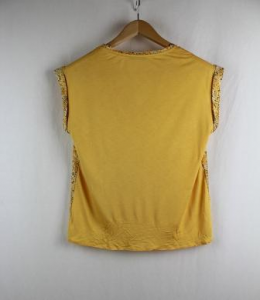 blusa texturas animal print mango s