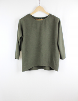blusa efecto purpurina mango s/M