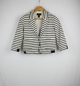 chaqueta rayas mango s