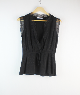 blusa jaquard mango s