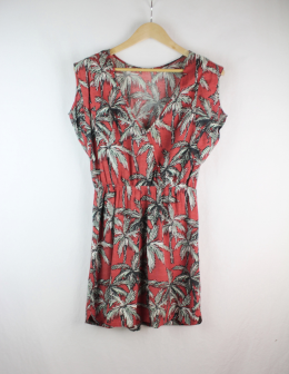 mini vestido estampado mago s/m