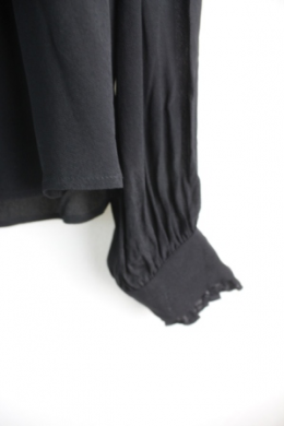 camisa negra mango s