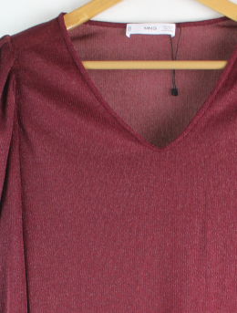 camiseta brilli granate s