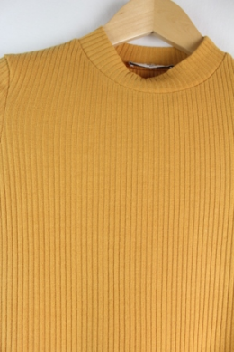 camiseta punto canale amarillo mango s