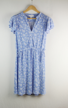 vestido estampado mango s