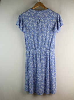 vestido estampado mango s
