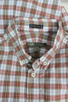 camisa cuadros hombre mango m