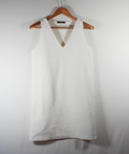 mini vestido punto mango