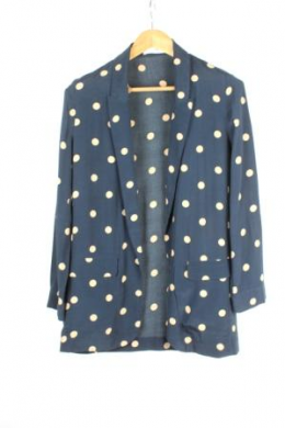 blazer estamada lunares mango