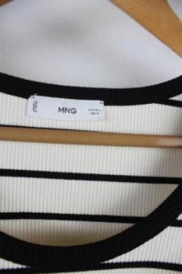camiseta rayas punto canale mango