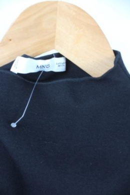 vestido negro mango