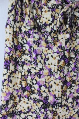 mini vestido floral pull and bear