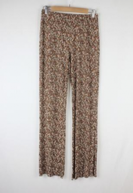 pantalon fluido floral mango