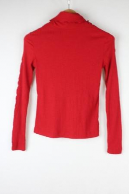 jesey cuello alto punto canale rojo mango