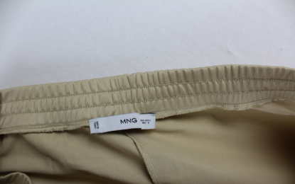 Pantalon jogger beige mango