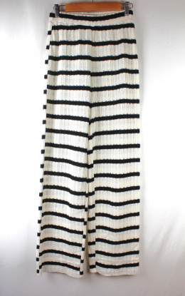 Pantalon rayas punto mango