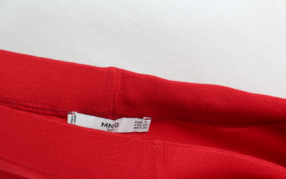 Pantalon punto tobillero mango