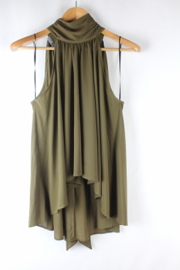top halter verde mango