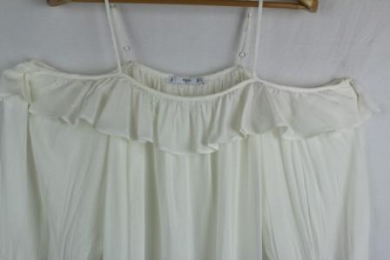 blusa off-shoulder mango