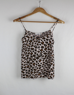 top animal print mango